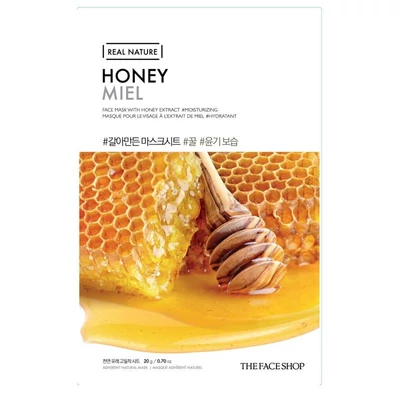 Real Nature Arcmaszk-Honey (hidratáló)