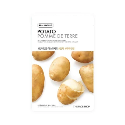 Real Nature Arcmaszk-Potato (nyugtató)