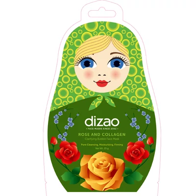 TISZTÍTÓ RÓZSA ÉS KOLLAGÉN BUBORÉK MASZK